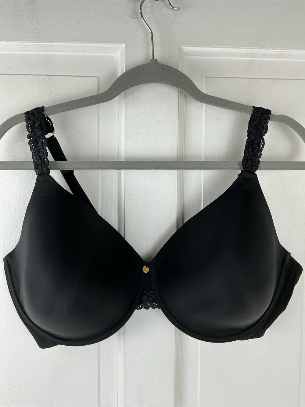 Natori 736037 Body Double Full Fit Lace Trim Bra 40DDD NWOT